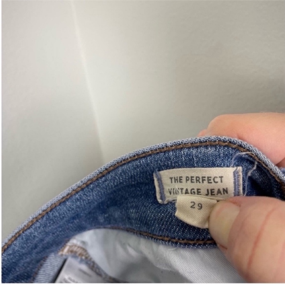 MADEWELL The Perfect Vintage Shorts Jean Denim Women’s 29 Blue - Picture 6 of 6